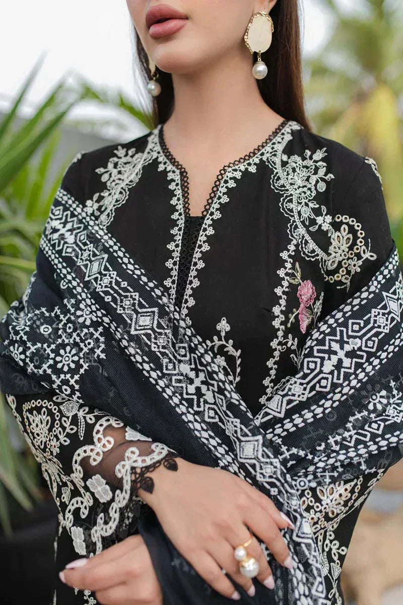 Qalamkar | Q Line Lawn Collection | JK-09 EVADNE - Aqsa Fabrics