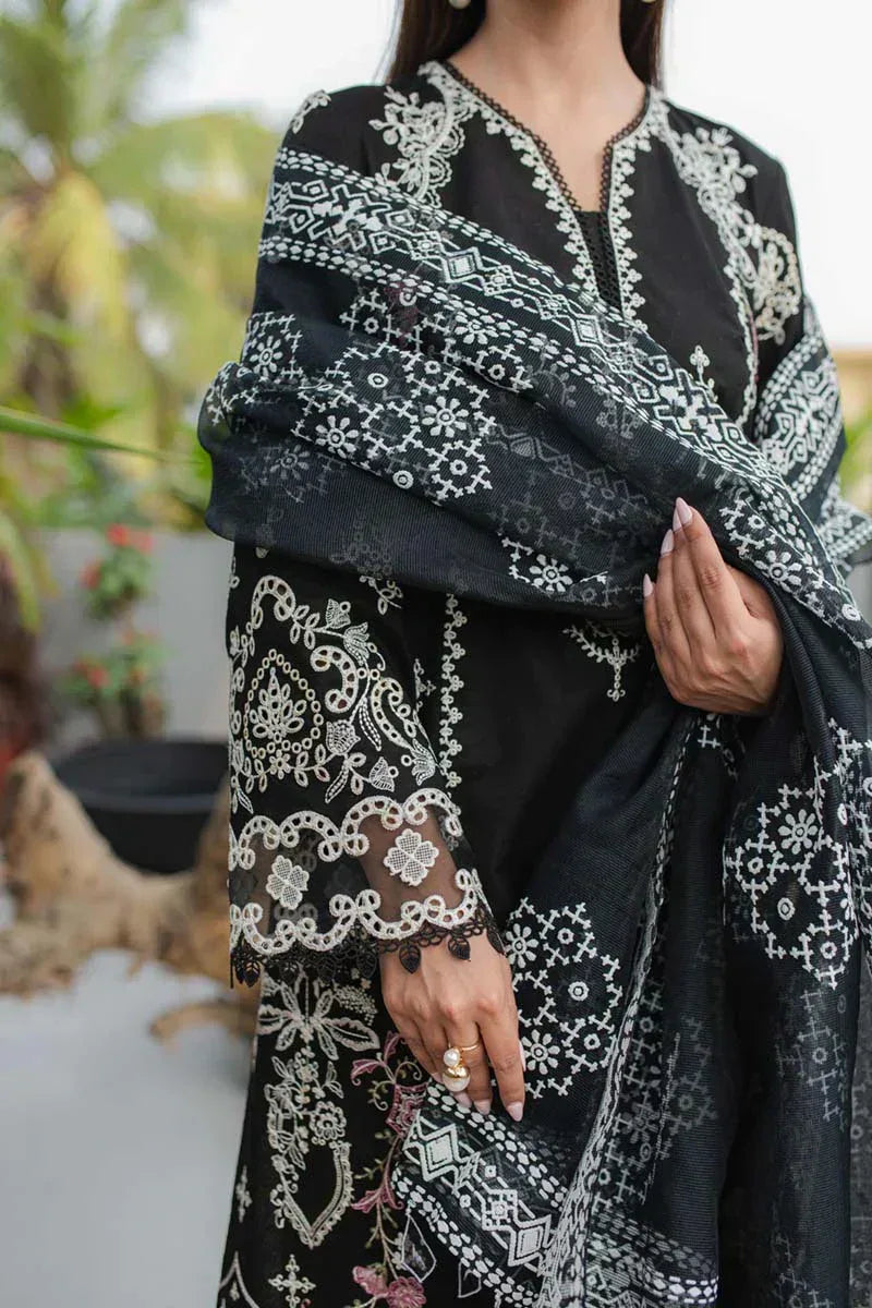 Qalamkar | Q Line Lawn Collection | JK-09 EVADNE - Aqsa Fabrics