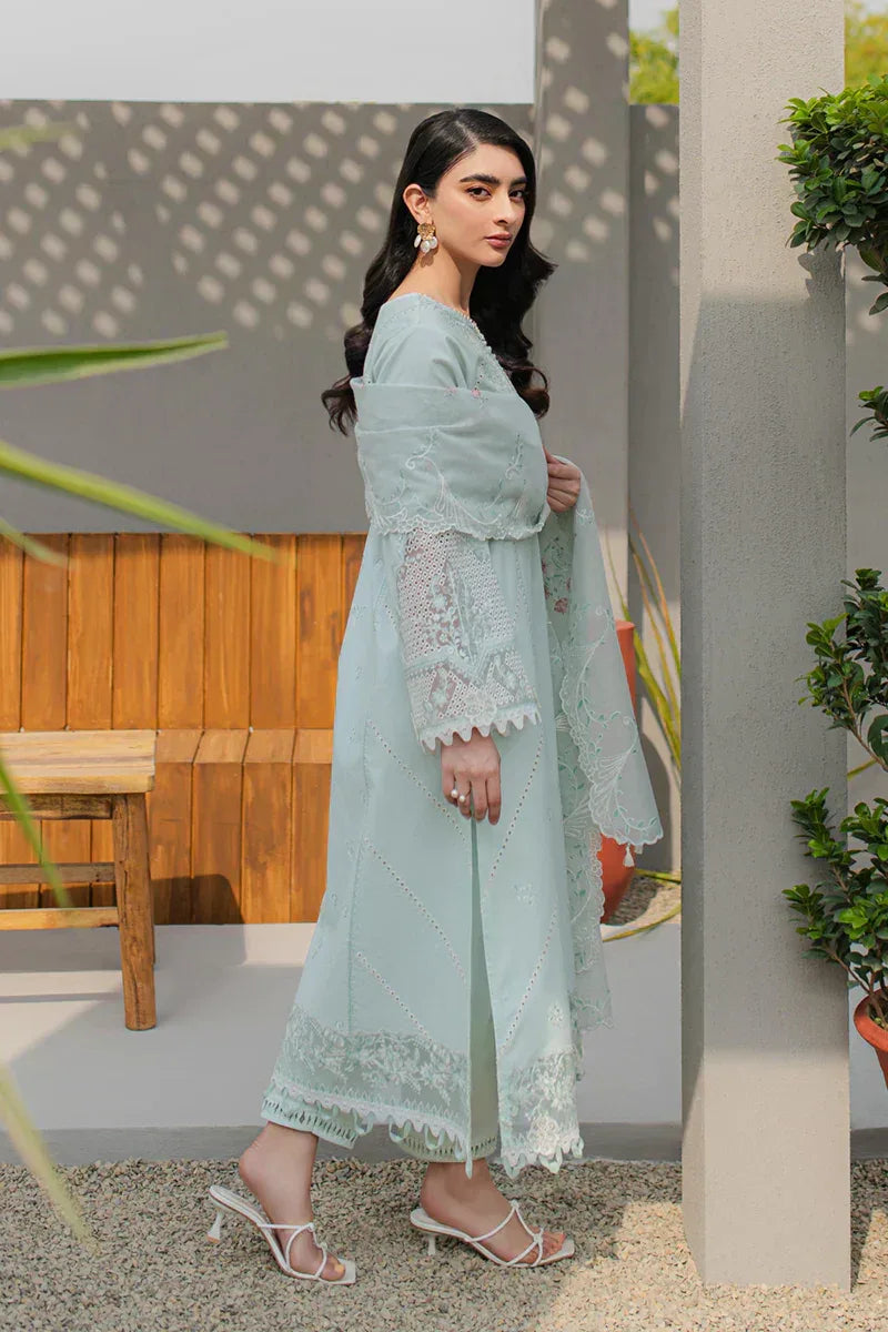 Qalamkar | Q Line Lawn Collection | JK-12 SIOFRA - Aqsa Fabrics