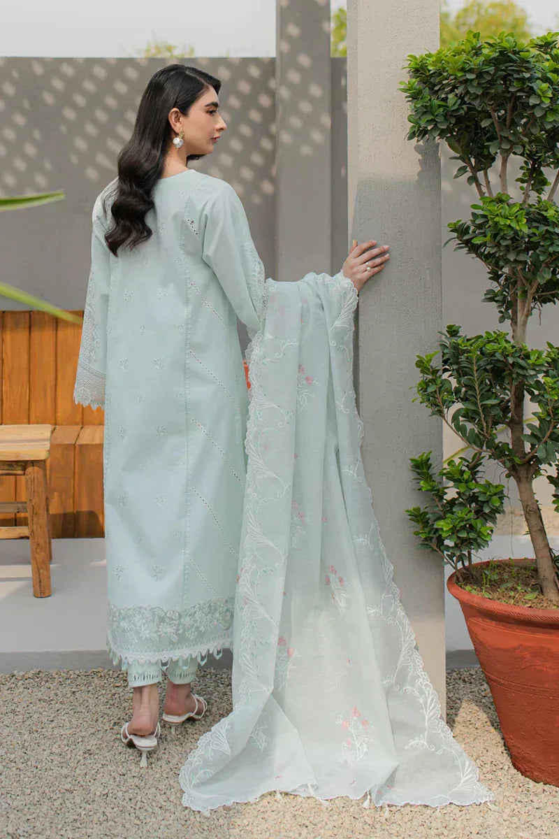 Qalamkar | Q Line Lawn Collection | JK-12 SIOFRA - Aqsa Fabrics
