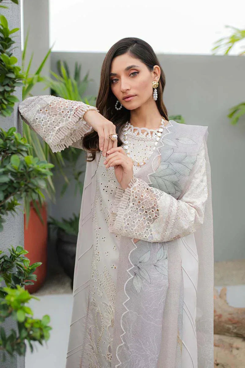 Qalamkar | Q Line Lawn Collection | JK-08 AURELIA - Aqsa Fabrics