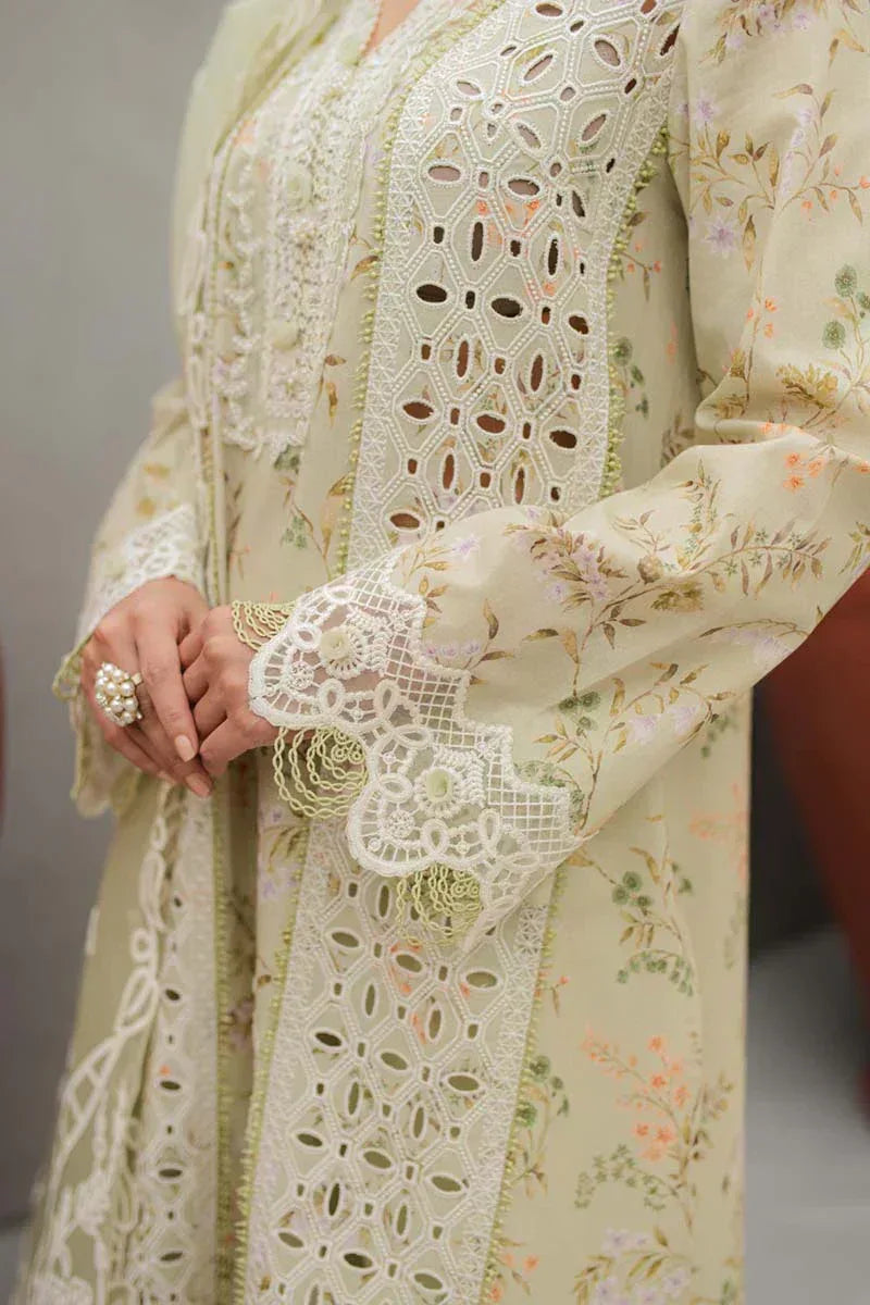 Qalamkar | Q Line Lawn Collection | JK-01 EULALIA - Aqsa Fabrics
