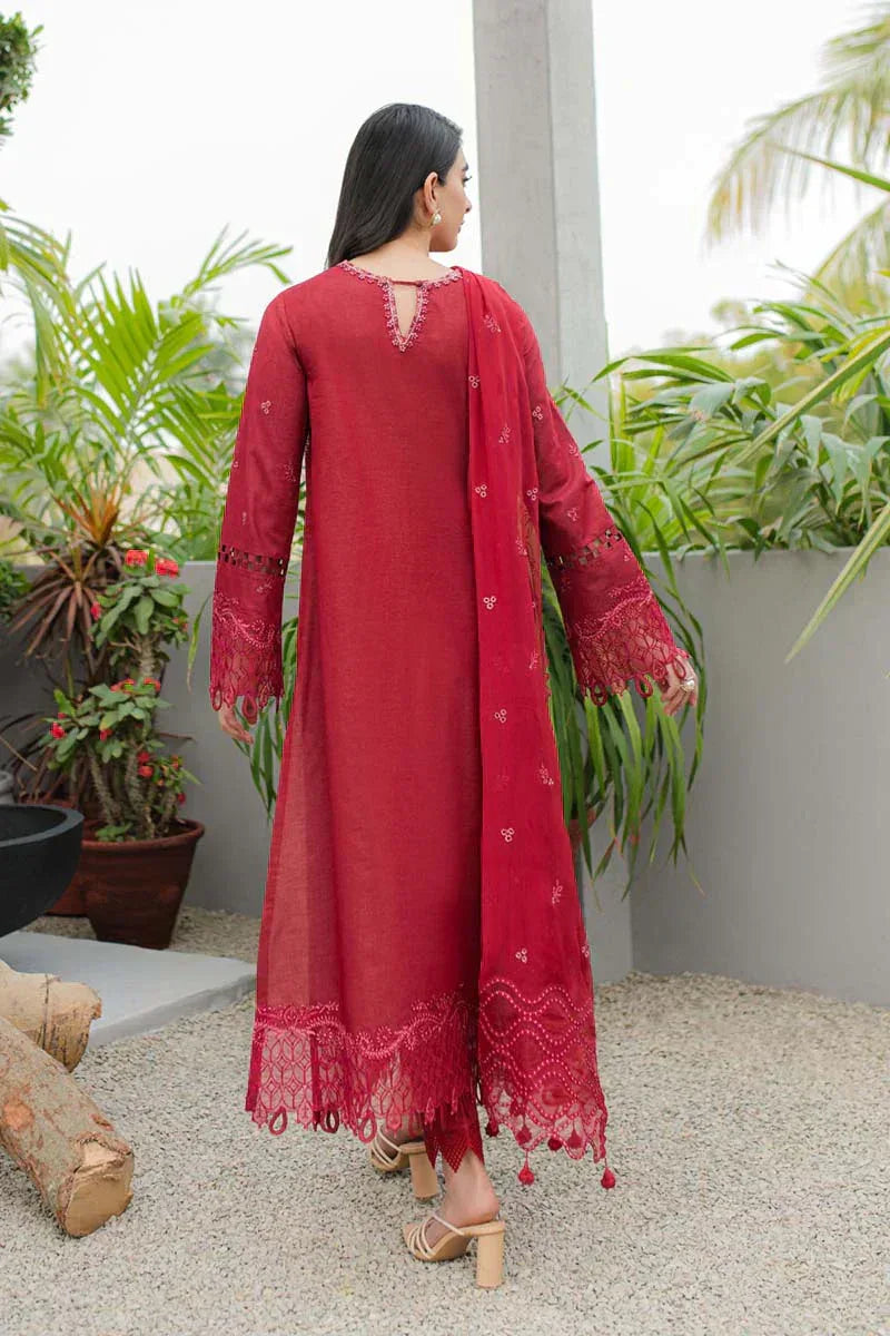 Qalamkar | Q Line Lawn Collection | JK-14 MANON - Aqsa Fabrics
