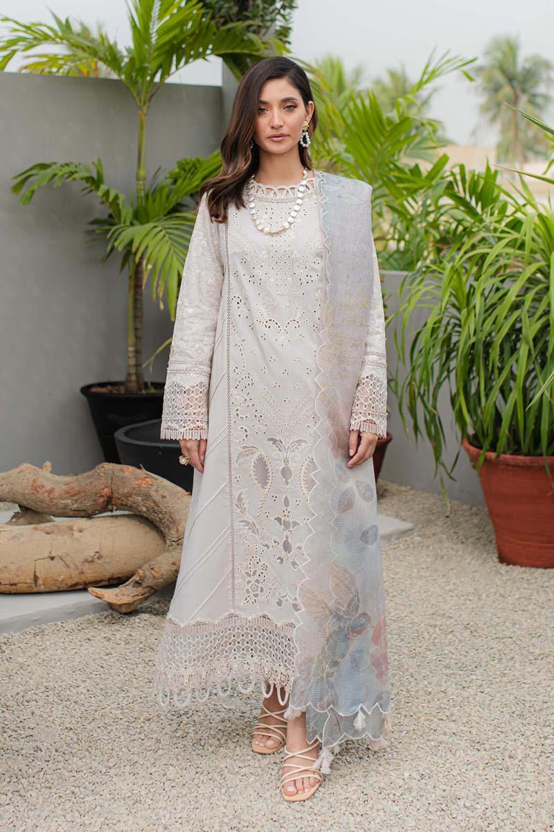 Qalamkar | Q Line Lawn Collection | JK-08 AURELIA - Aqsa Fabrics