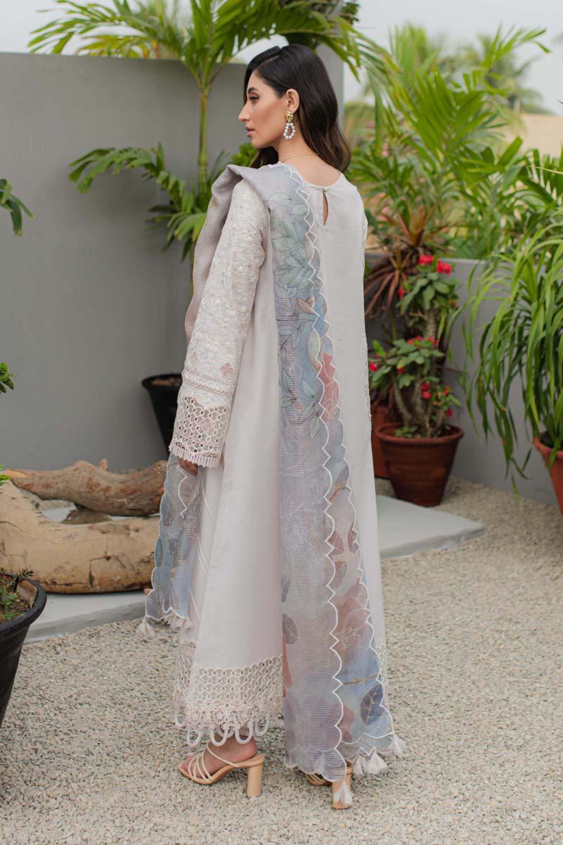 Qalamkar | Q Line Lawn Collection | JK-08 AURELIA - Aqsa Fabrics