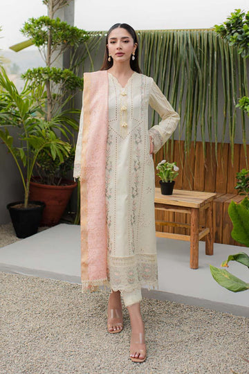 Qalamkar | Q Line Lawn Collection | JK-05 MELIORA - Aqsa Fabrics