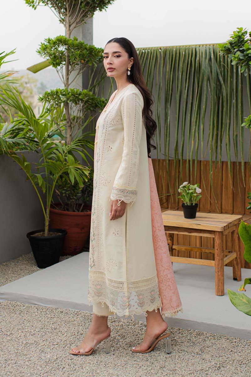 Qalamkar | Q Line Lawn Collection | JK-05 MELIORA - Aqsa Fabrics