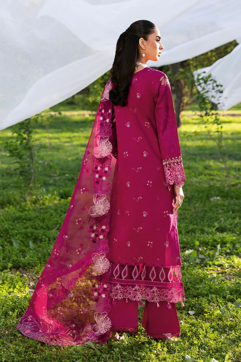 Ramsha | Riwayat Lawn Collection | Y-1301 - Aqsa Fabrics