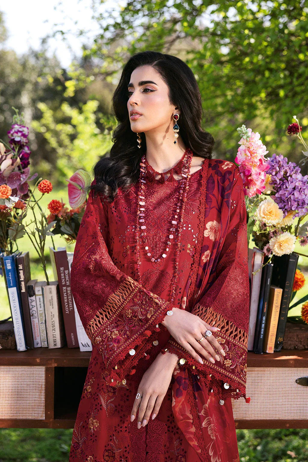 Ramsha | Riwayat Lawn Collection | Y-1309 - Aqsa Fabrics