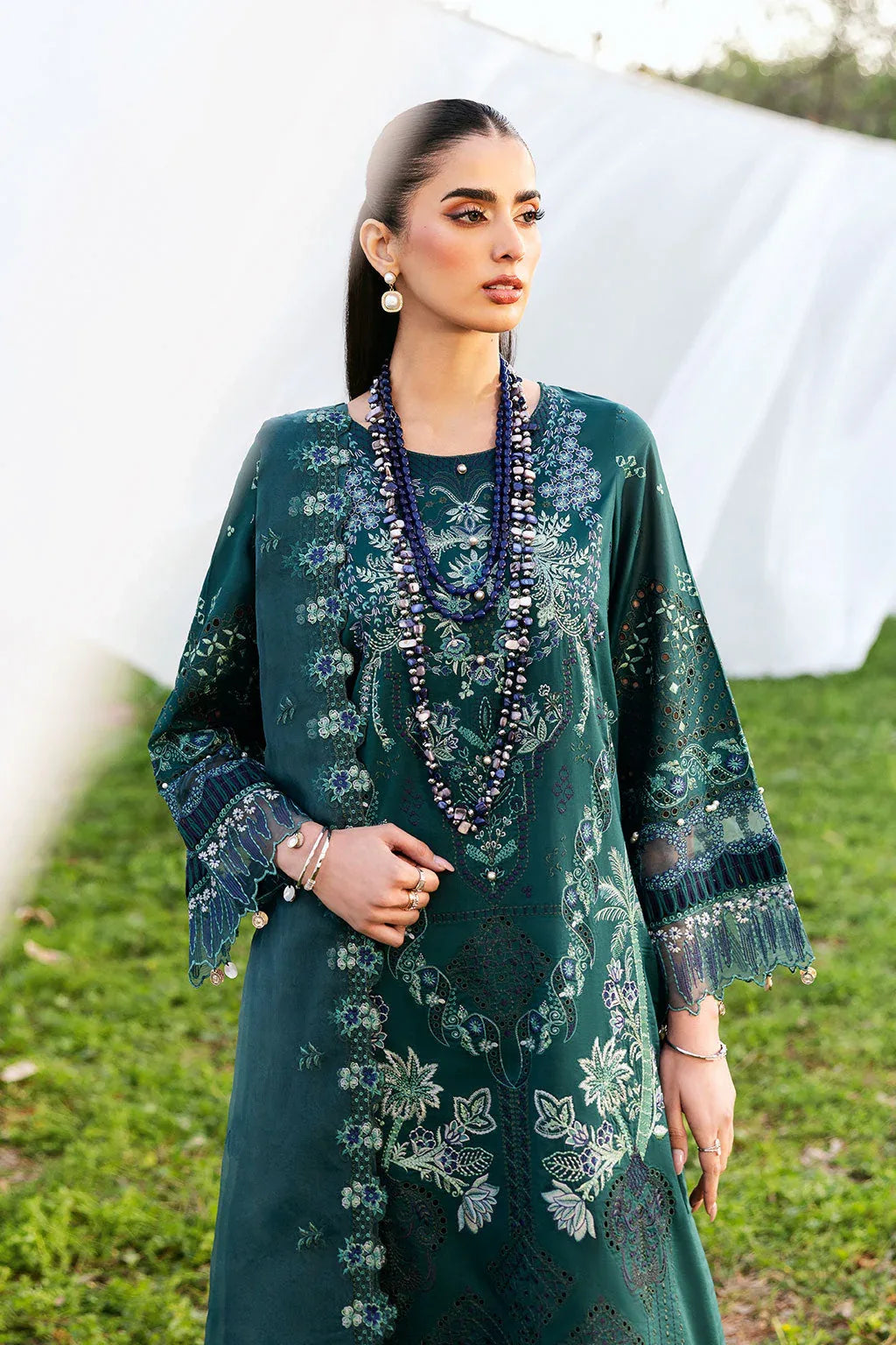 Ramsha | Riwayat Lawn Collection | Y-1304 - Aqsa Fabrics