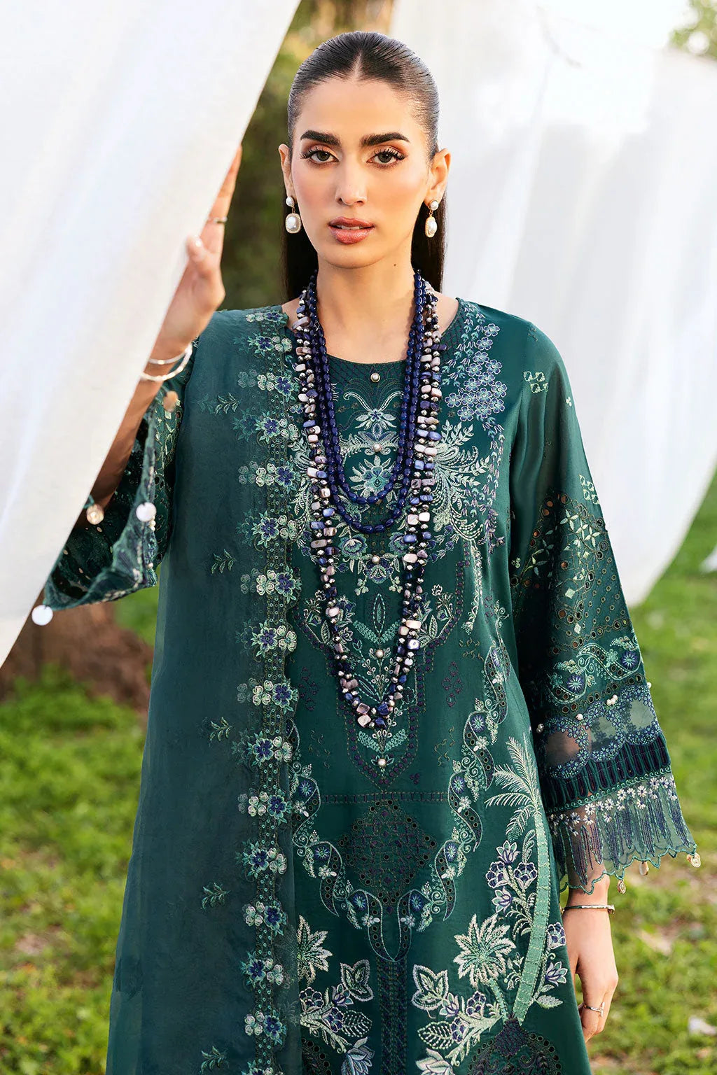 Ramsha | Riwayat Lawn Collection | Y-1304 - Aqsa Fabrics
