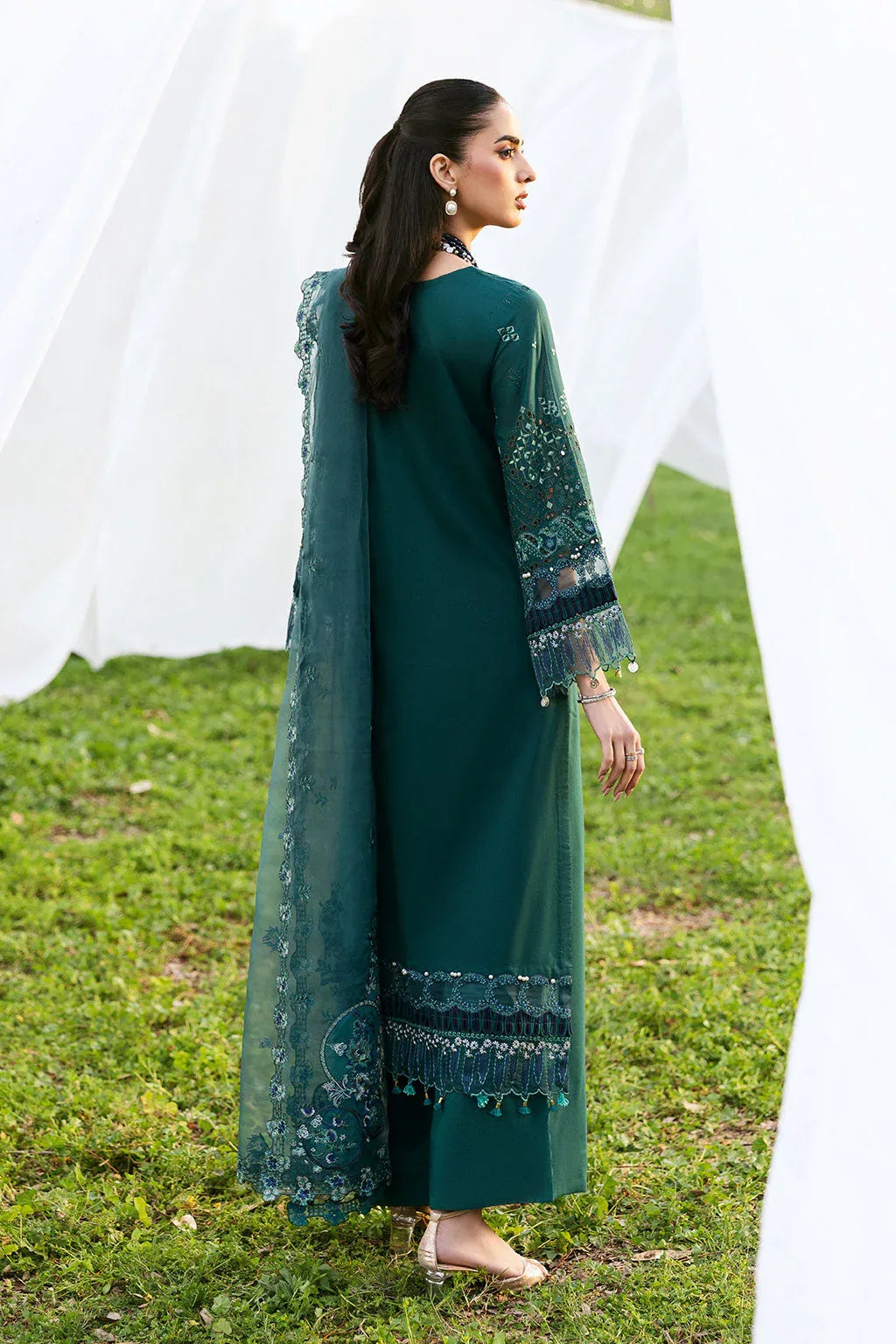 Ramsha | Riwayat Lawn Collection | Y-1304 - Aqsa Fabrics