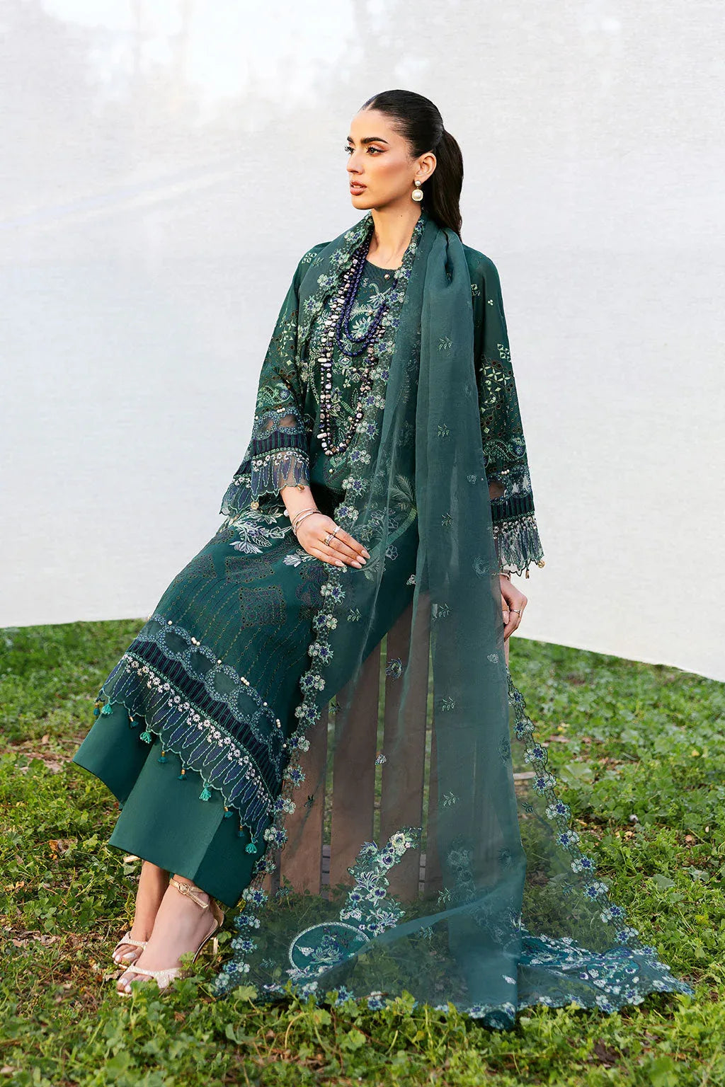 Ramsha | Riwayat Lawn Collection | Y-1304 - Aqsa Fabrics