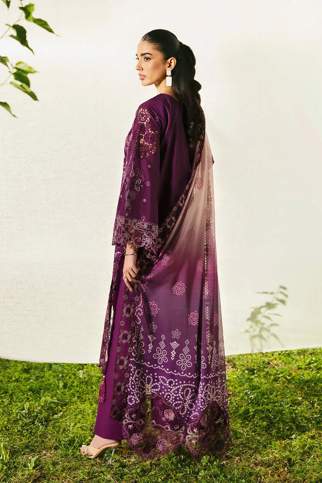 Ramsha | Riwayat Lawn Collection | Y-1305 - Aqsa Fabrics