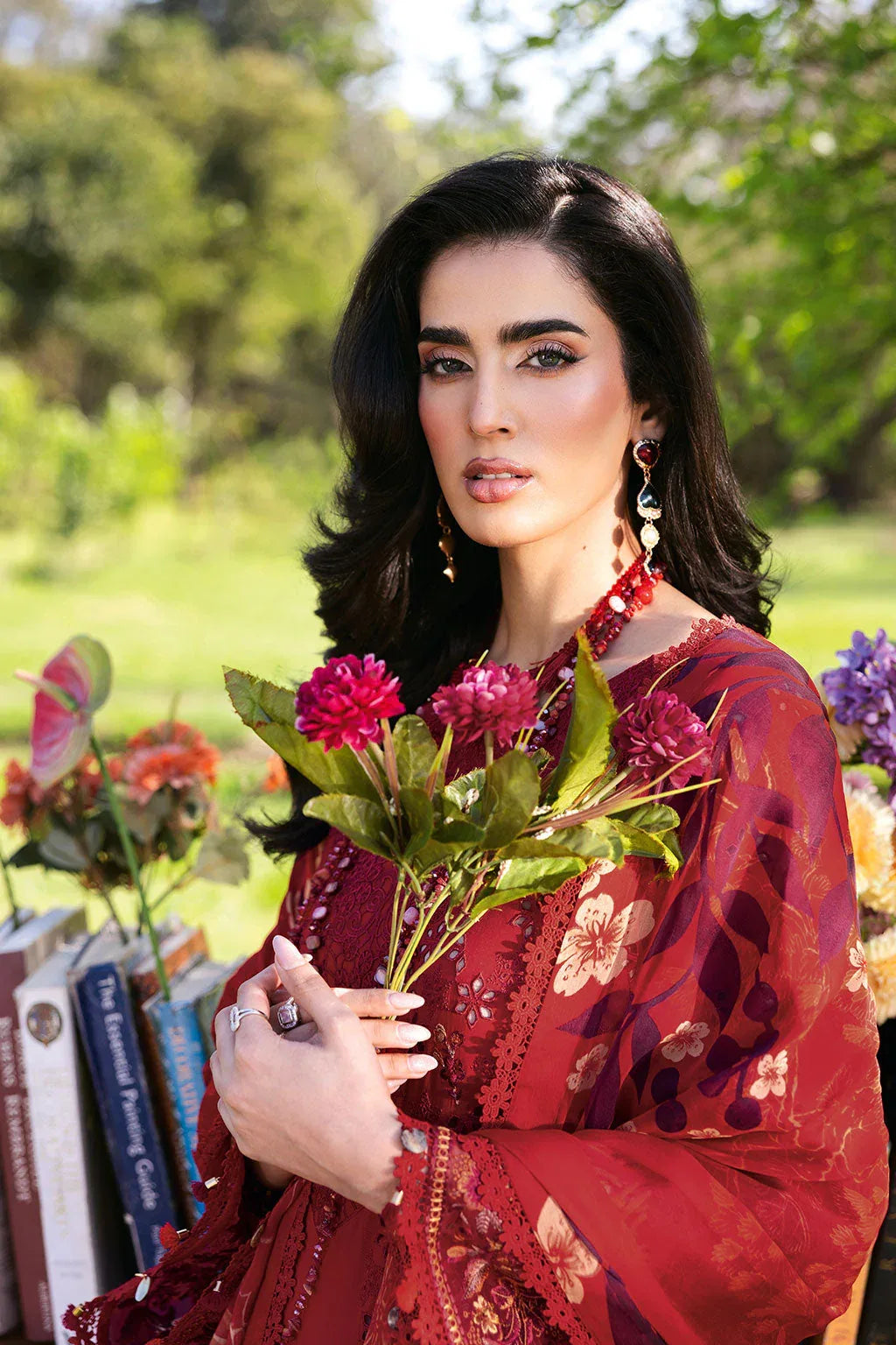 Ramsha | Riwayat Lawn Collection | Y-1309 - Aqsa Fabrics