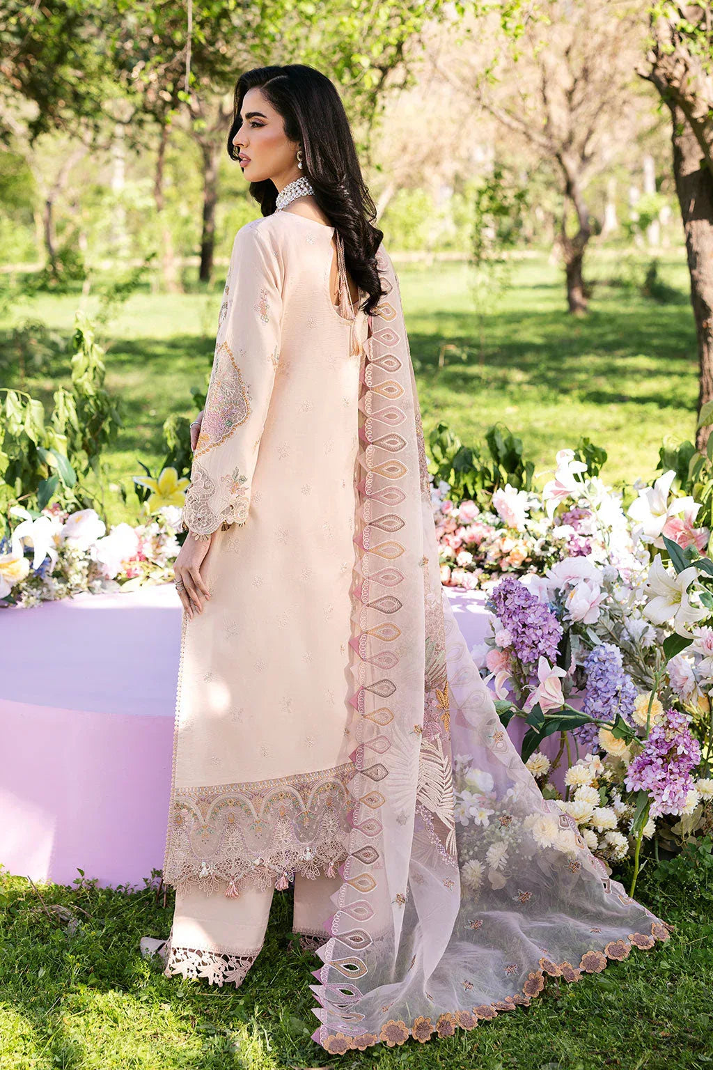 Ramsha | Riwayat Lawn Collection | Y-1308 - Aqsa Fabrics