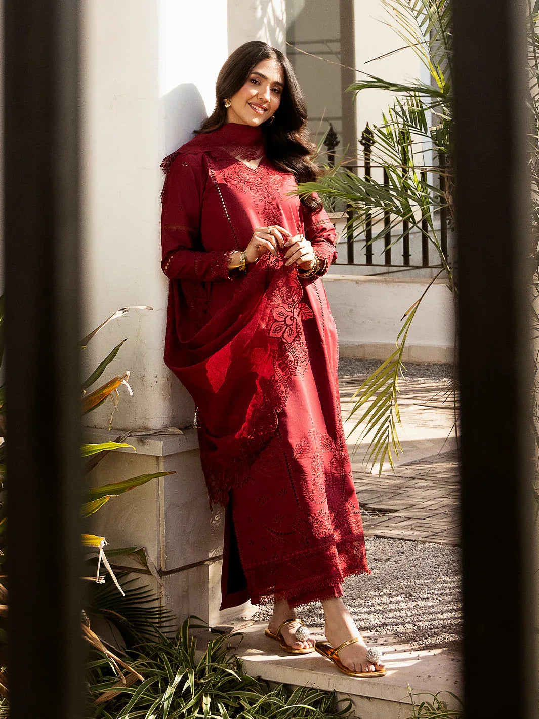 Izel | Mahveen Festive Lawn 25 | RAHMA - Aqsa Fabrics