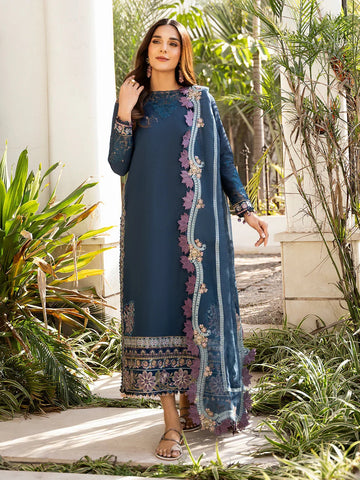 Izel | Mahveen Festive Lawn 25 | RAISA - Aqsa Fabrics