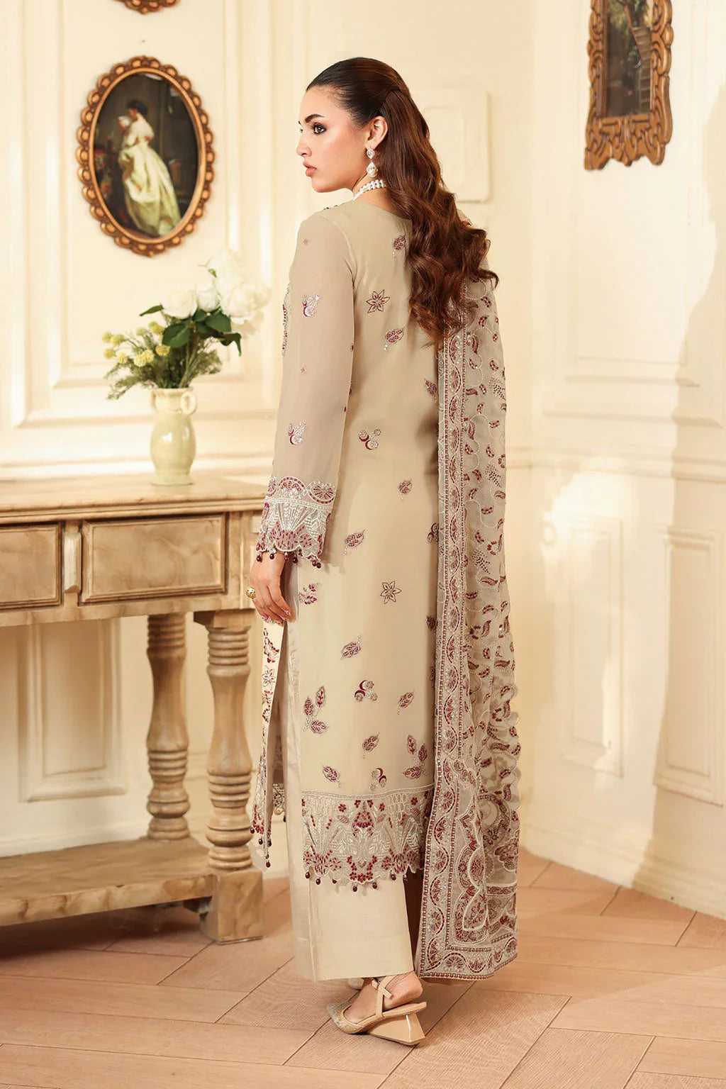 Ramsha | Dastaan Formals | T-401 - Aqsa Fabrics