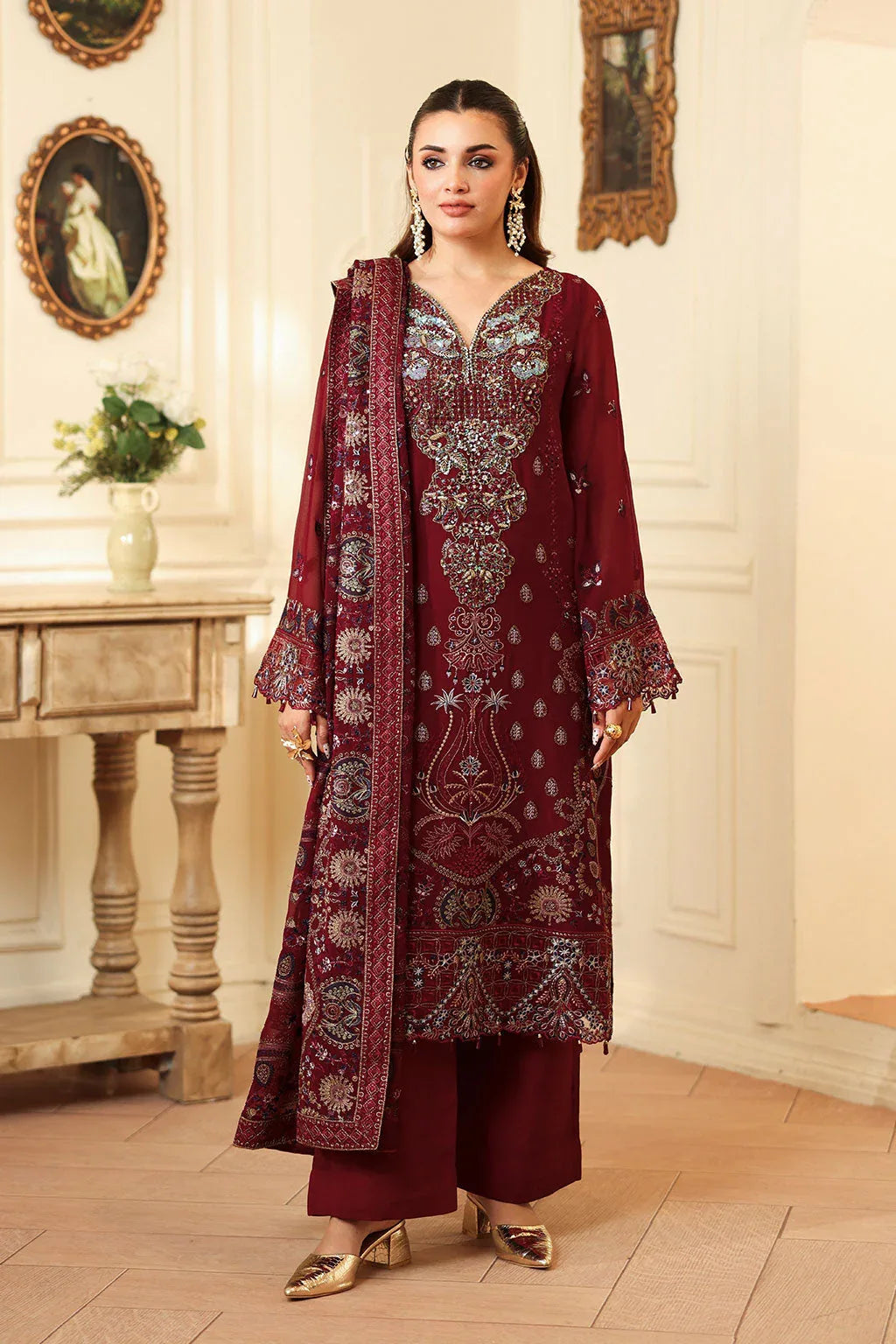 Ramsha | Dastaan Formals | T-404 - Aqsa Fabrics