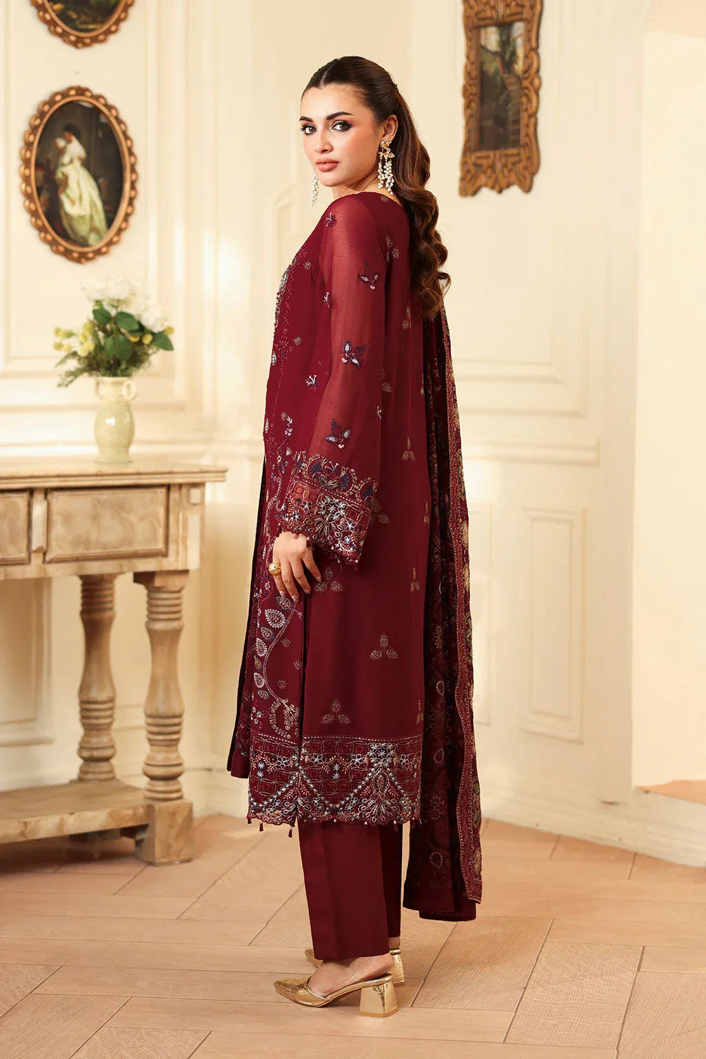 Ramsha | Dastaan Formals | T-404 - Aqsa Fabrics