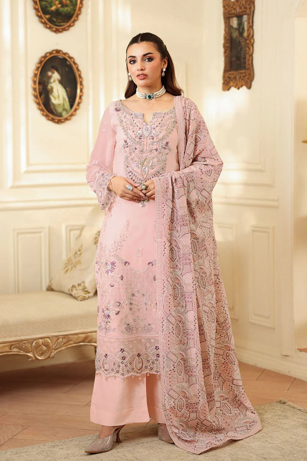Ramsha | Dastaan Formals | T-403 - Aqsa Fabrics