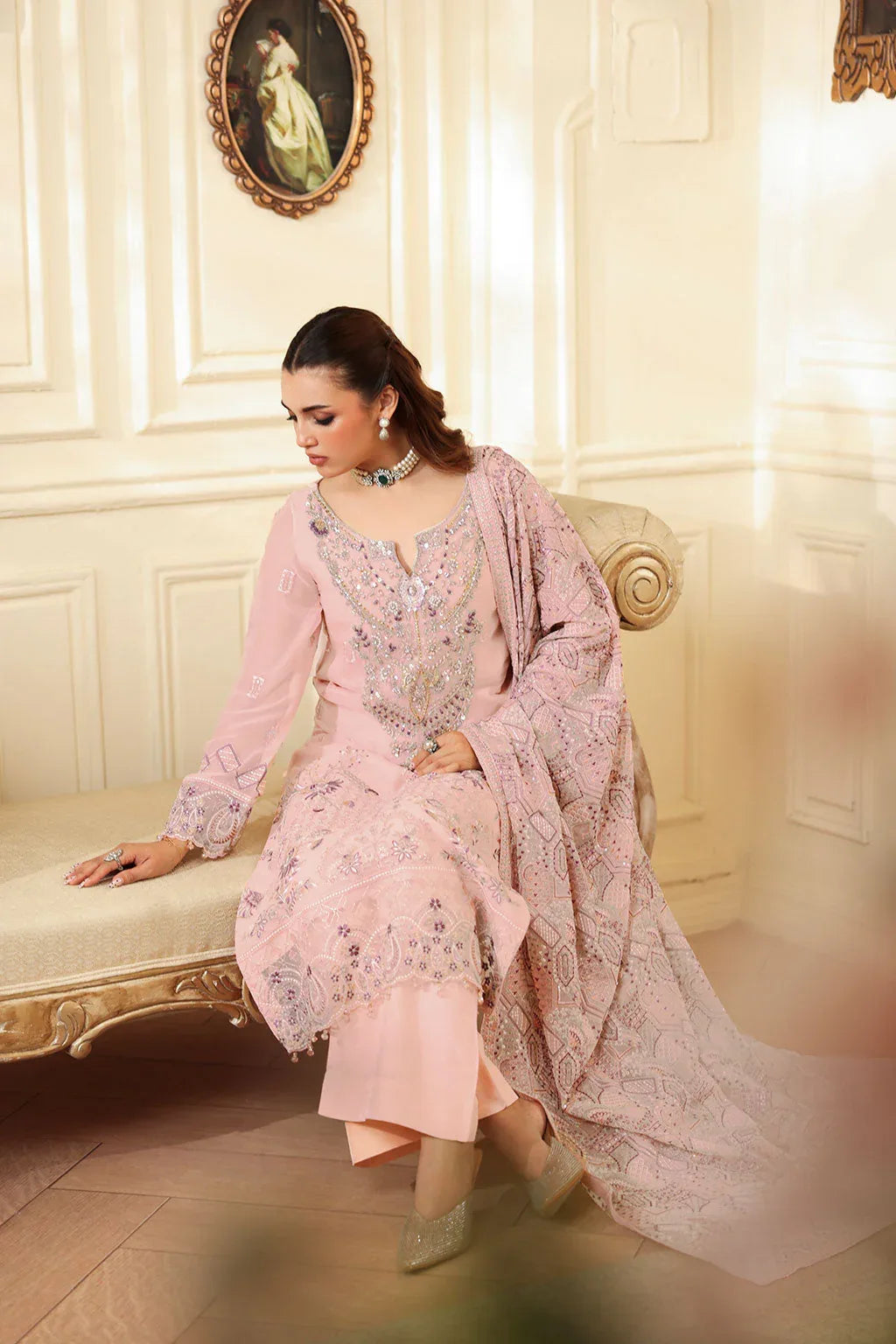 Ramsha | Dastaan Formals | T-403 - Aqsa Fabrics