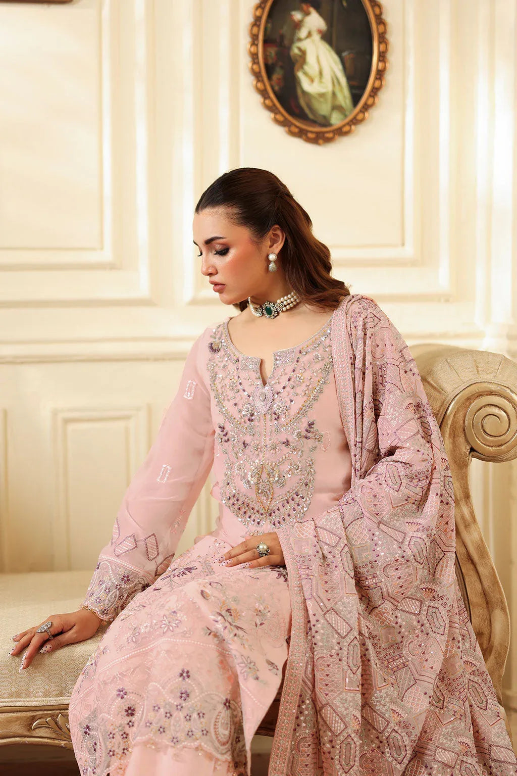 Ramsha | Dastaan Formals | T-403 - Aqsa Fabrics