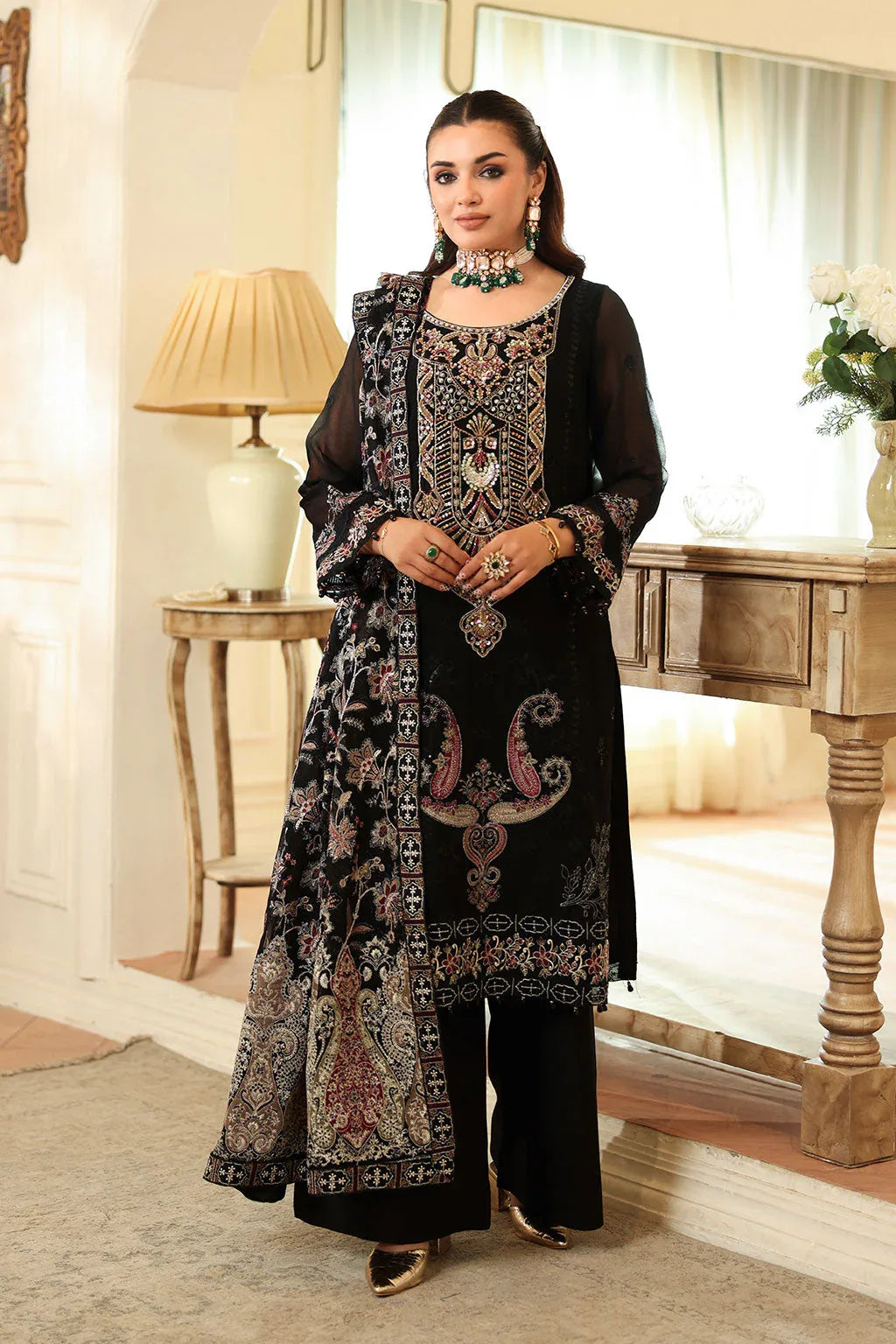 Ramsha | Dastaan Formals | T-402 - Aqsa Fabrics