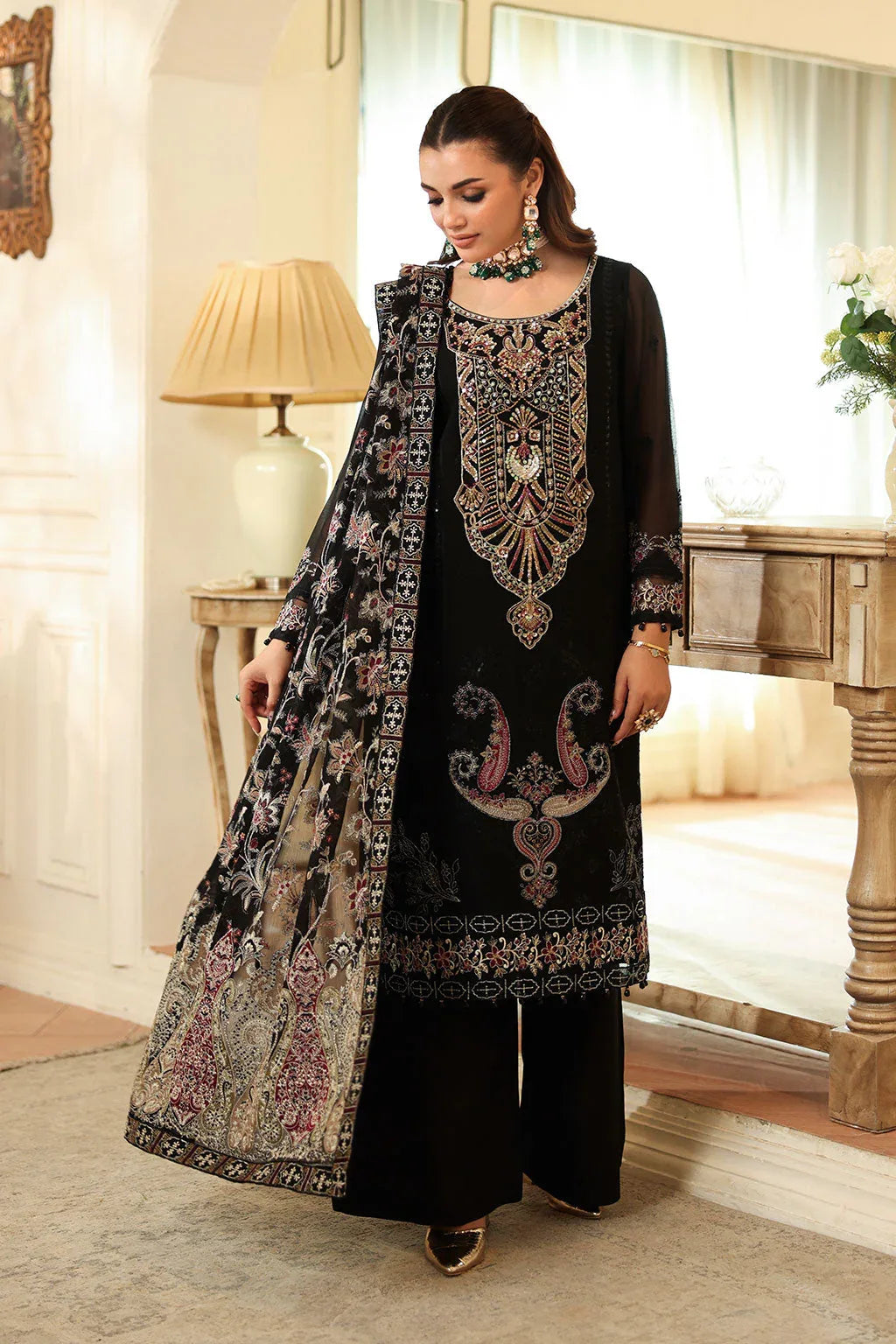 Ramsha | Dastaan Formals | T-402 - Aqsa Fabrics