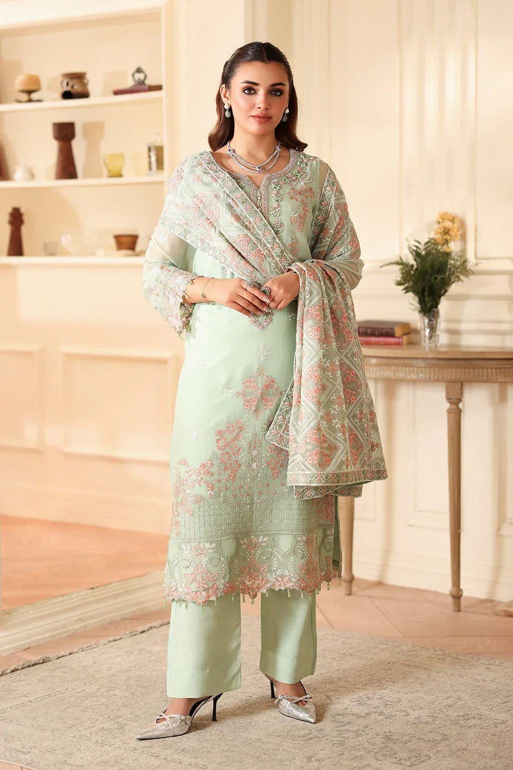 Ramsha | Dastaan Formals | T-407 - Aqsa Fabrics
