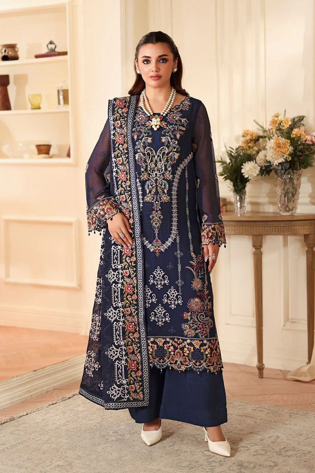 Ramsha | Dastaan Formals |T-408 - Aqsa Fabrics