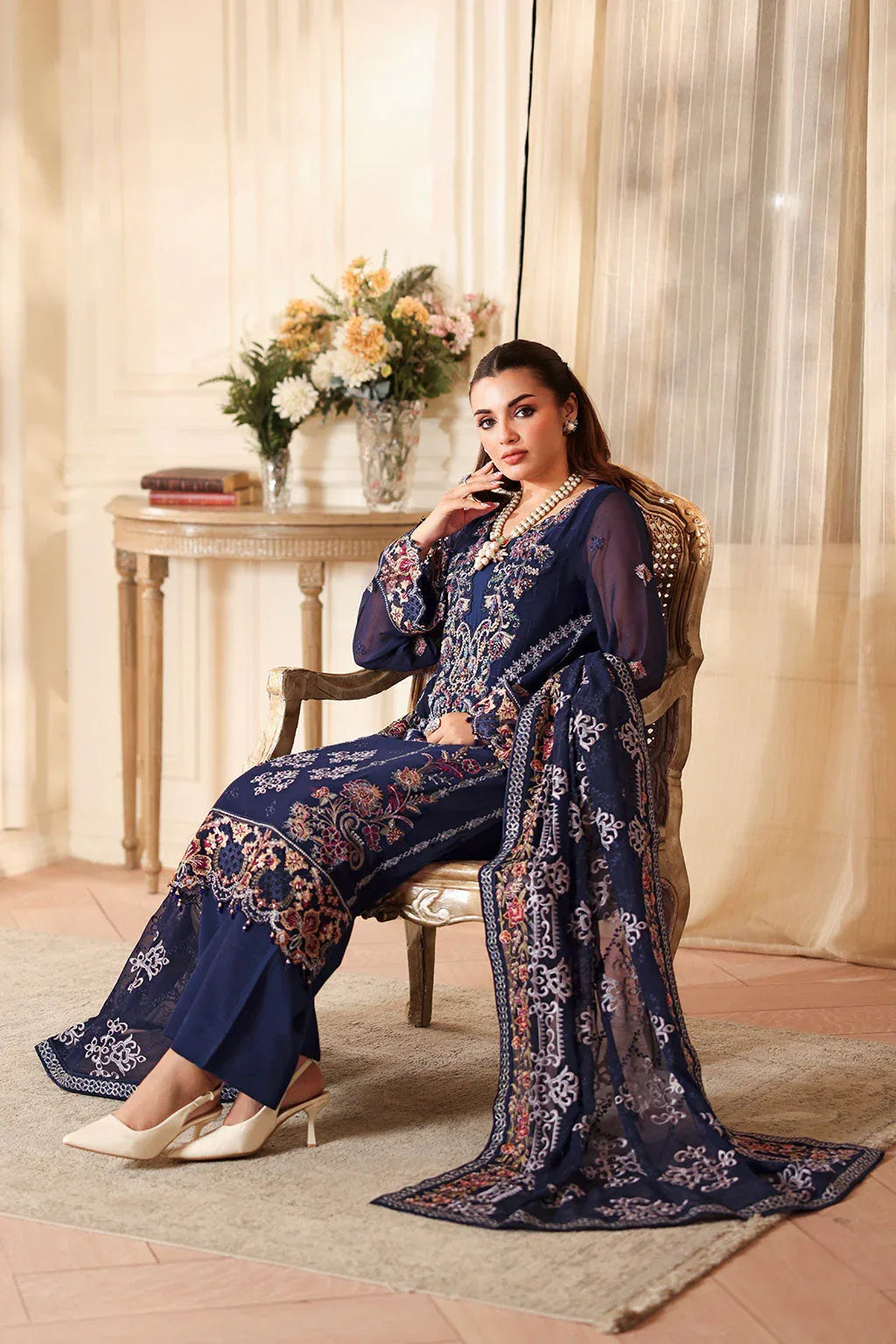 Ramsha | Dastaan Formals |T-408 - Aqsa Fabrics