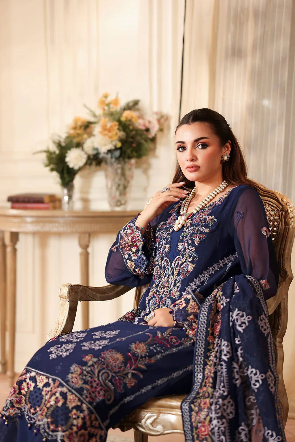 Ramsha | Dastaan Formals |T-408 - Aqsa Fabrics