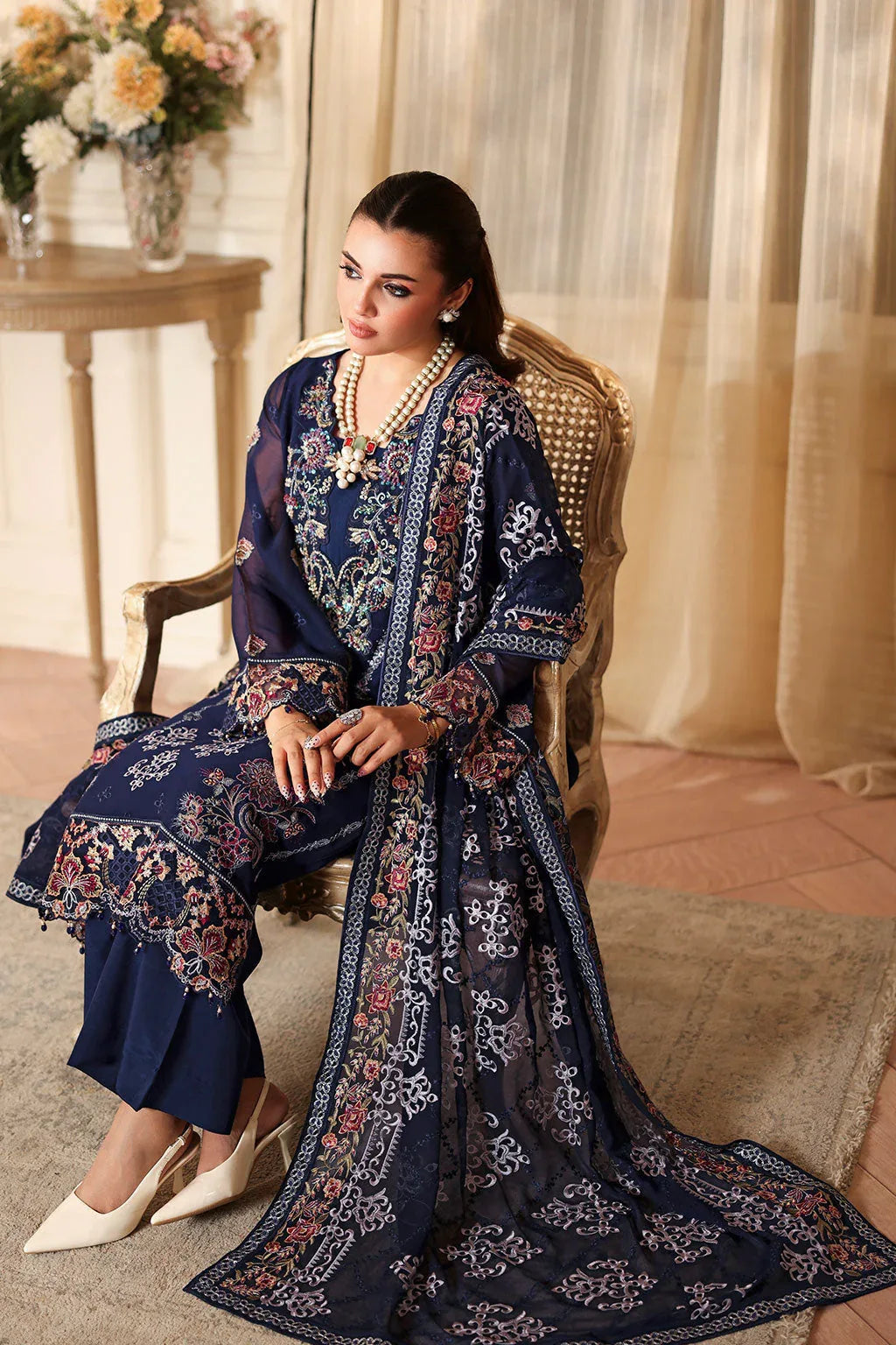 Ramsha | Dastaan Formals |T-408 - Aqsa Fabrics
