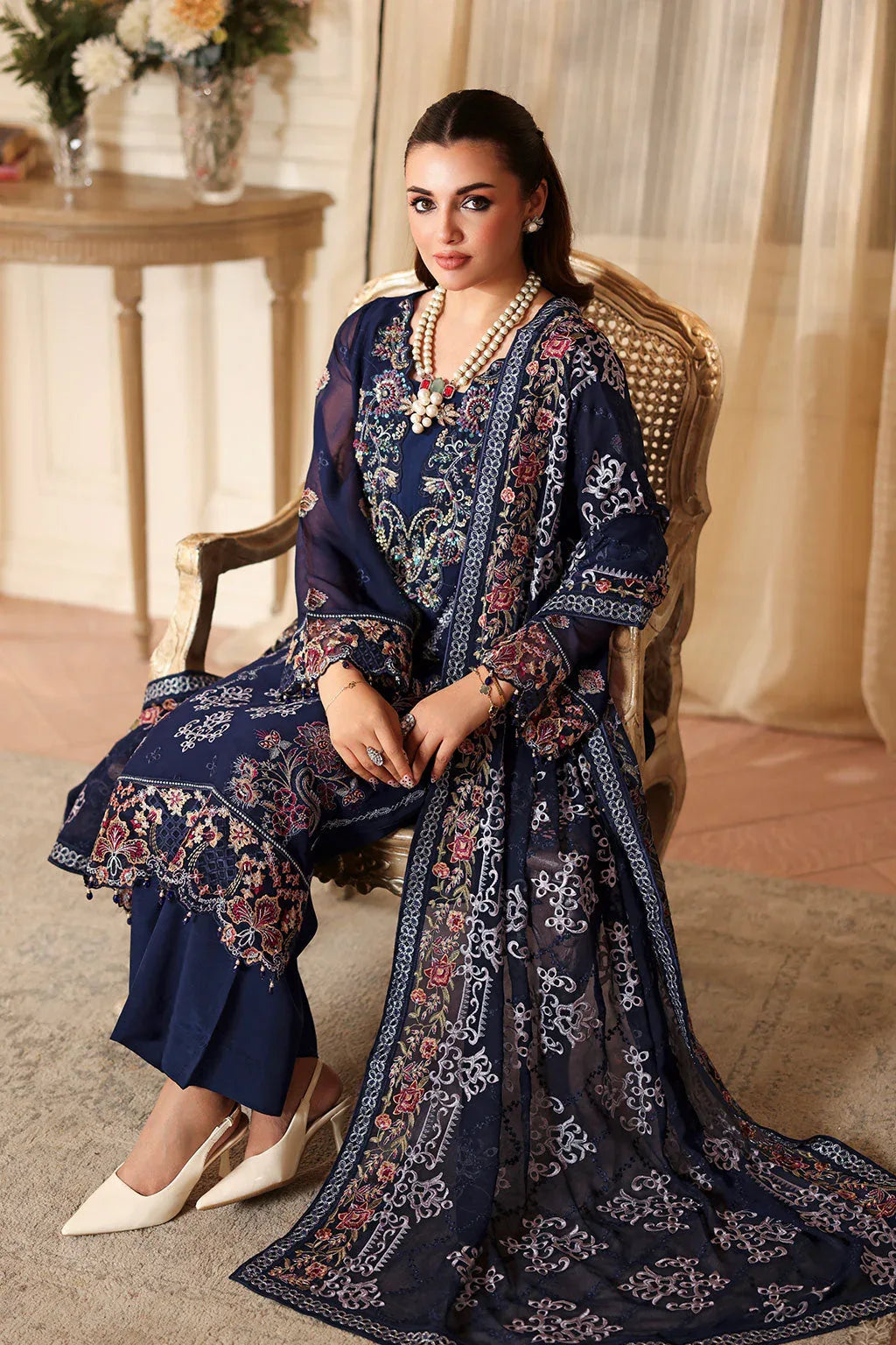 Ramsha | Dastaan Formals |T-408 - Aqsa Fabrics