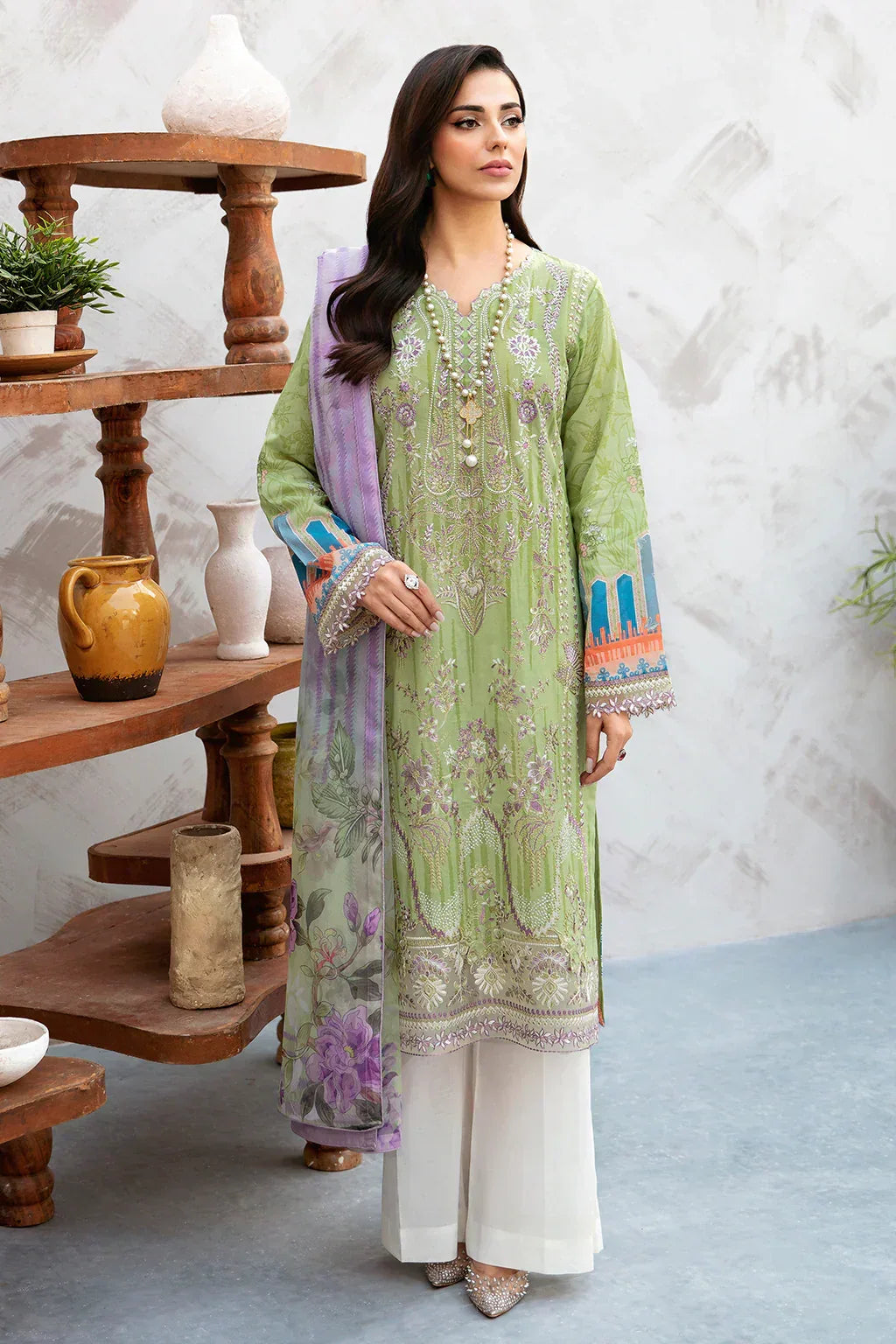 Ramsha | Ghazal Lawn 24 | L-904 - Aqsa Fabrics