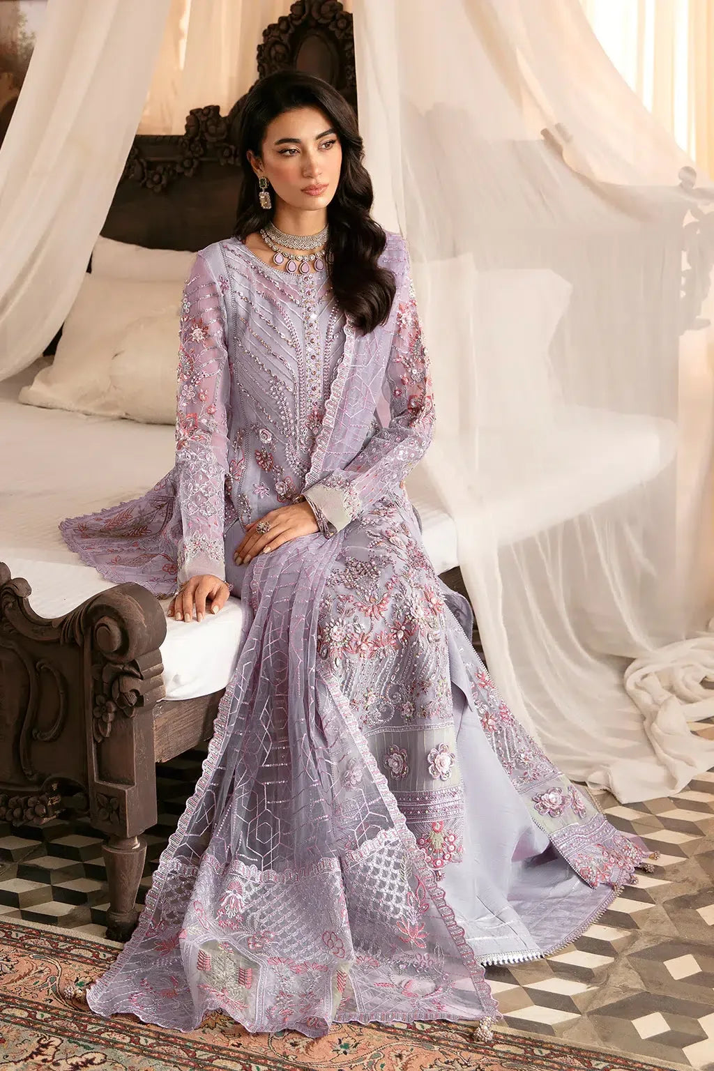 Ramsha | Luxury Wedding Collection 2023 | H-305 - Aqsa Fabrics
