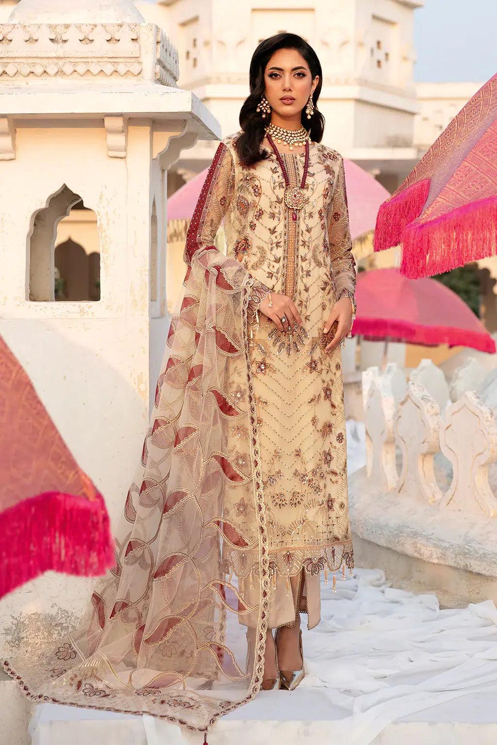 Ramsha | Luxury Wedding Collection 2023 | H-308 - Aqsa Fabrics