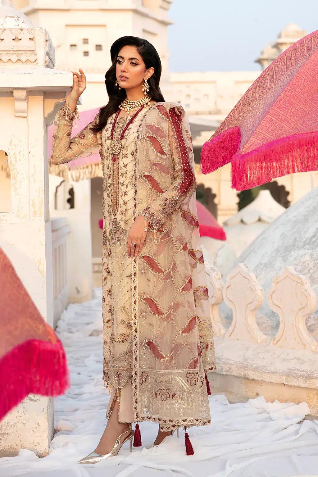 Ramsha | Luxury Wedding Collection 2023 | H-308 - Aqsa Fabrics