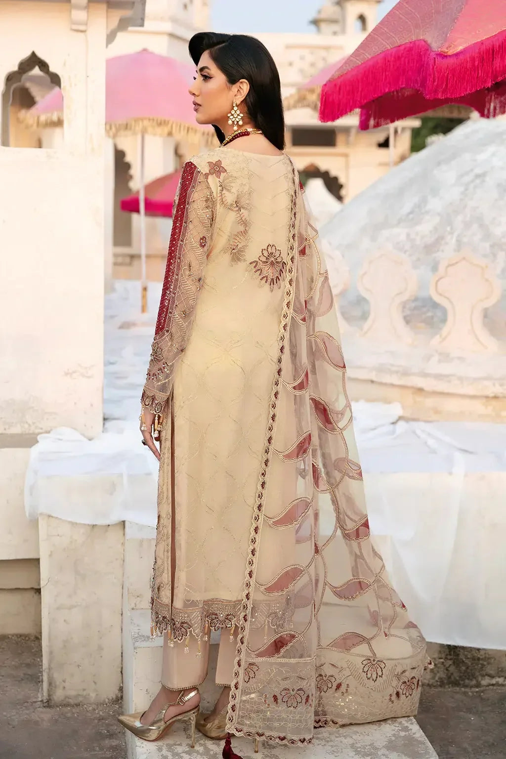 Ramsha | Luxury Wedding Collection 2023 | H-308 - Aqsa Fabrics