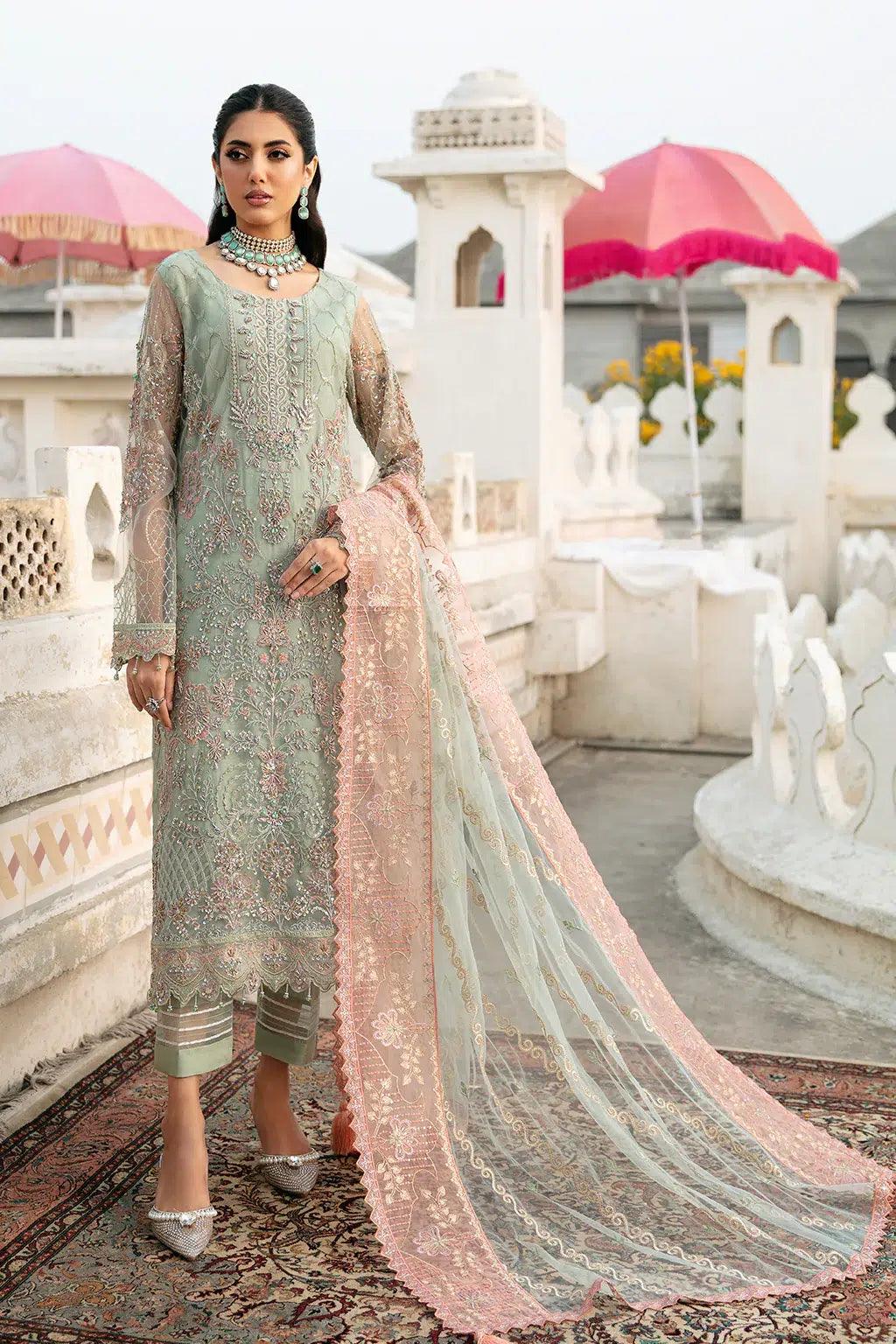 Ramsha | Luxury Wedding Collection 2023 | H-302 - Aqsa Fabrics