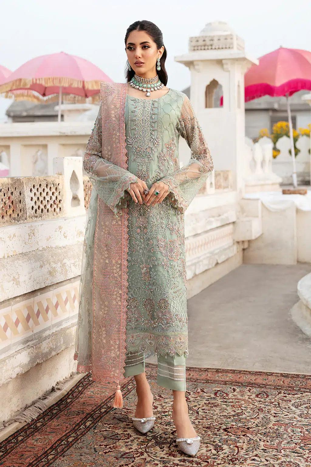 Ramsha | Luxury Wedding Collection 2023 | H-302 - Aqsa Fabrics