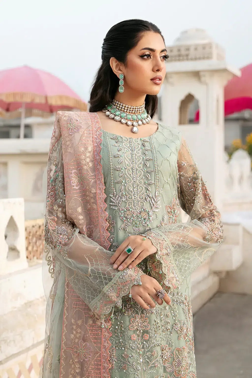 Ramsha | Luxury Wedding Collection 2023 | H-302 - Aqsa Fabrics