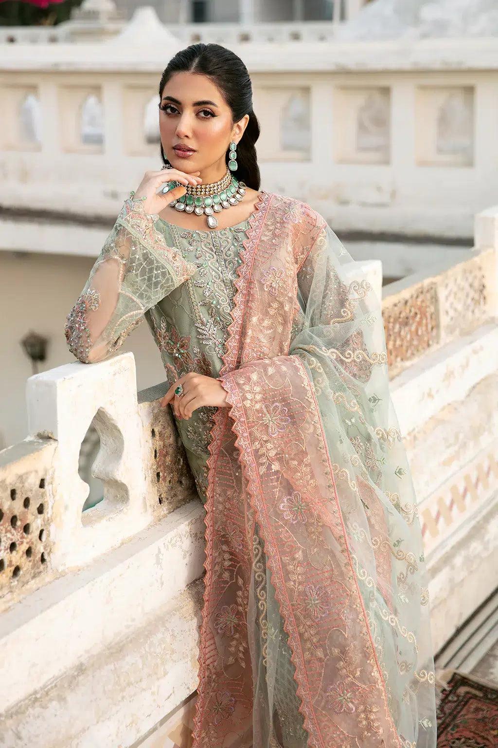 Ramsha | Luxury Wedding Collection 2023 | H-302 - Aqsa Fabrics