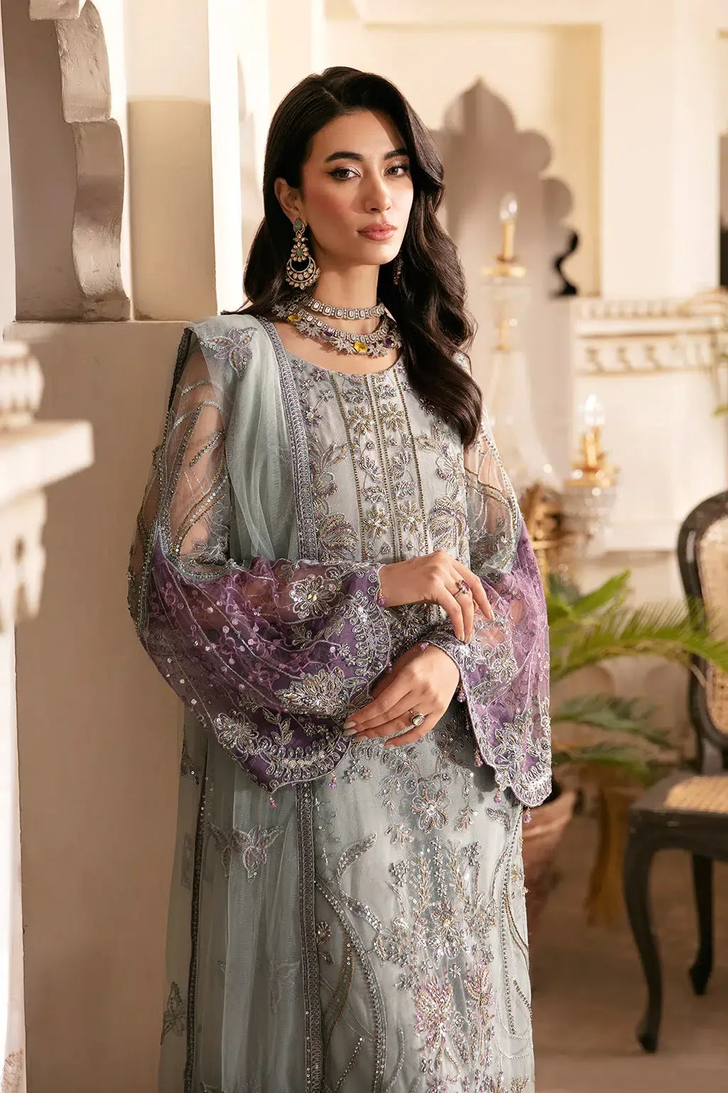 Ramsha | Luxury Wedding Collection 2023 | H-301 - Aqsa Fabrics