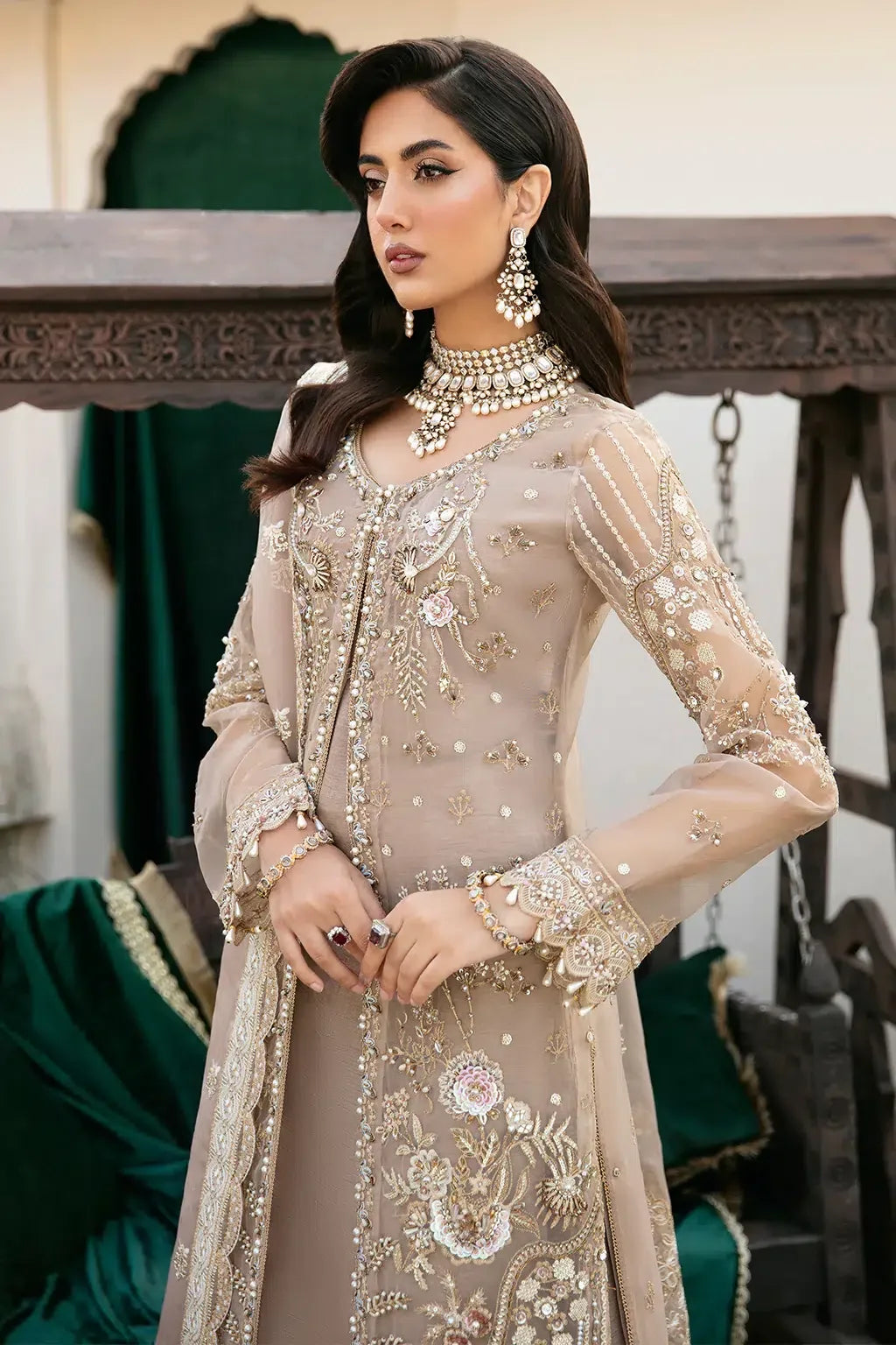 Ramsha | Luxury Wedding Collection 2023 | H-304 - Aqsa Fabrics