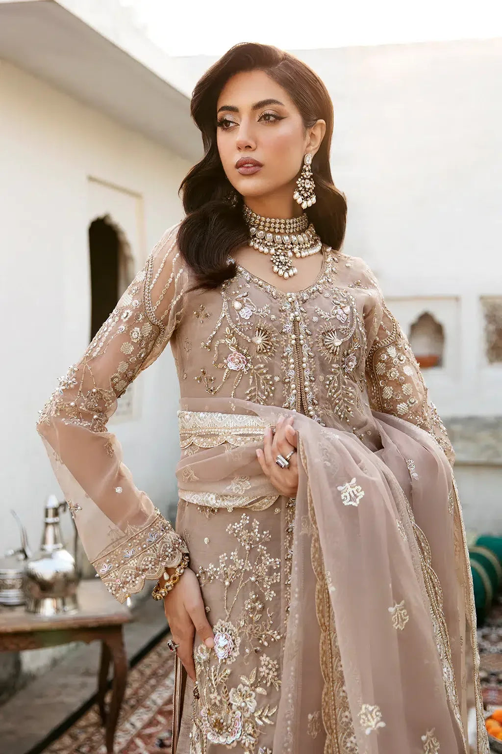 Ramsha | Luxury Wedding Collection 2023 | H-304 - Aqsa Fabrics