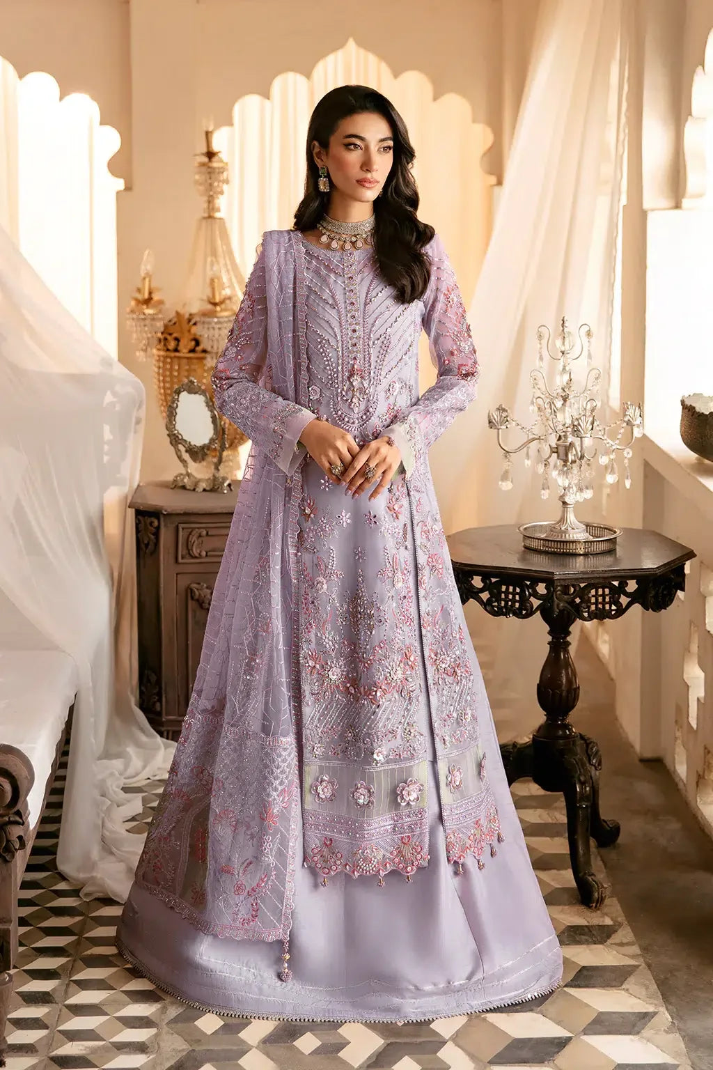 Ramsha | Luxury Wedding Collection 2023 | H-305 - Aqsa Fabrics