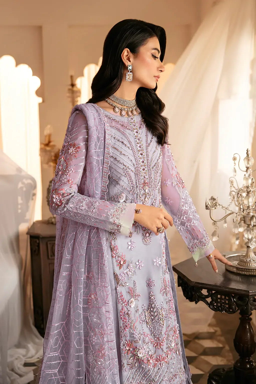 Ramsha | Luxury Wedding Collection 2023 | H-305 - Aqsa Fabrics